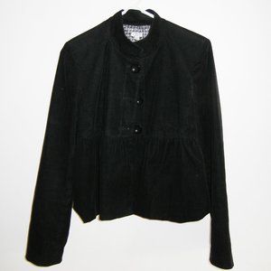 CHACE | Corduroy | Black | Jacket | Size 8